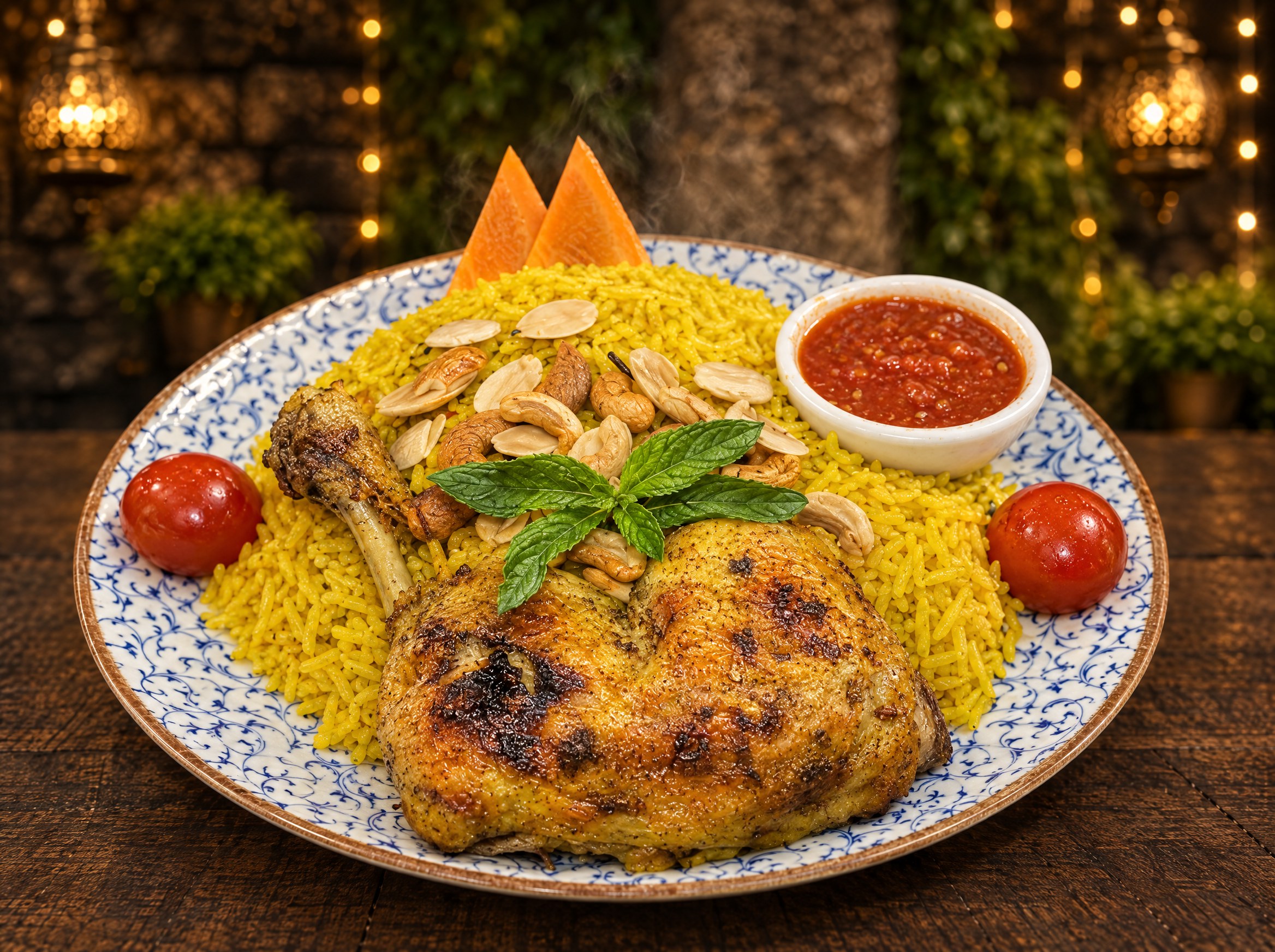 كبسة دجاج